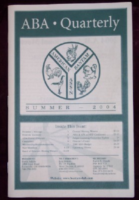 Image for ABA Quarterly, Summer 2004