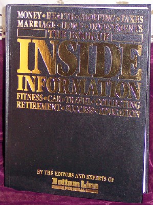 The Book of Inside Information Image for The Book of Inside Information