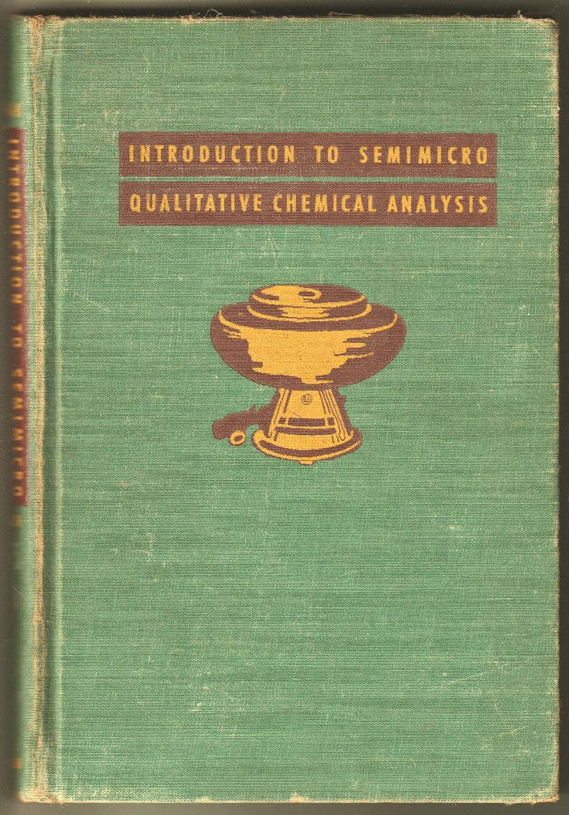 Image for Introduction to Semimicro Qualitative Chemical Analysis, Revised Edition.