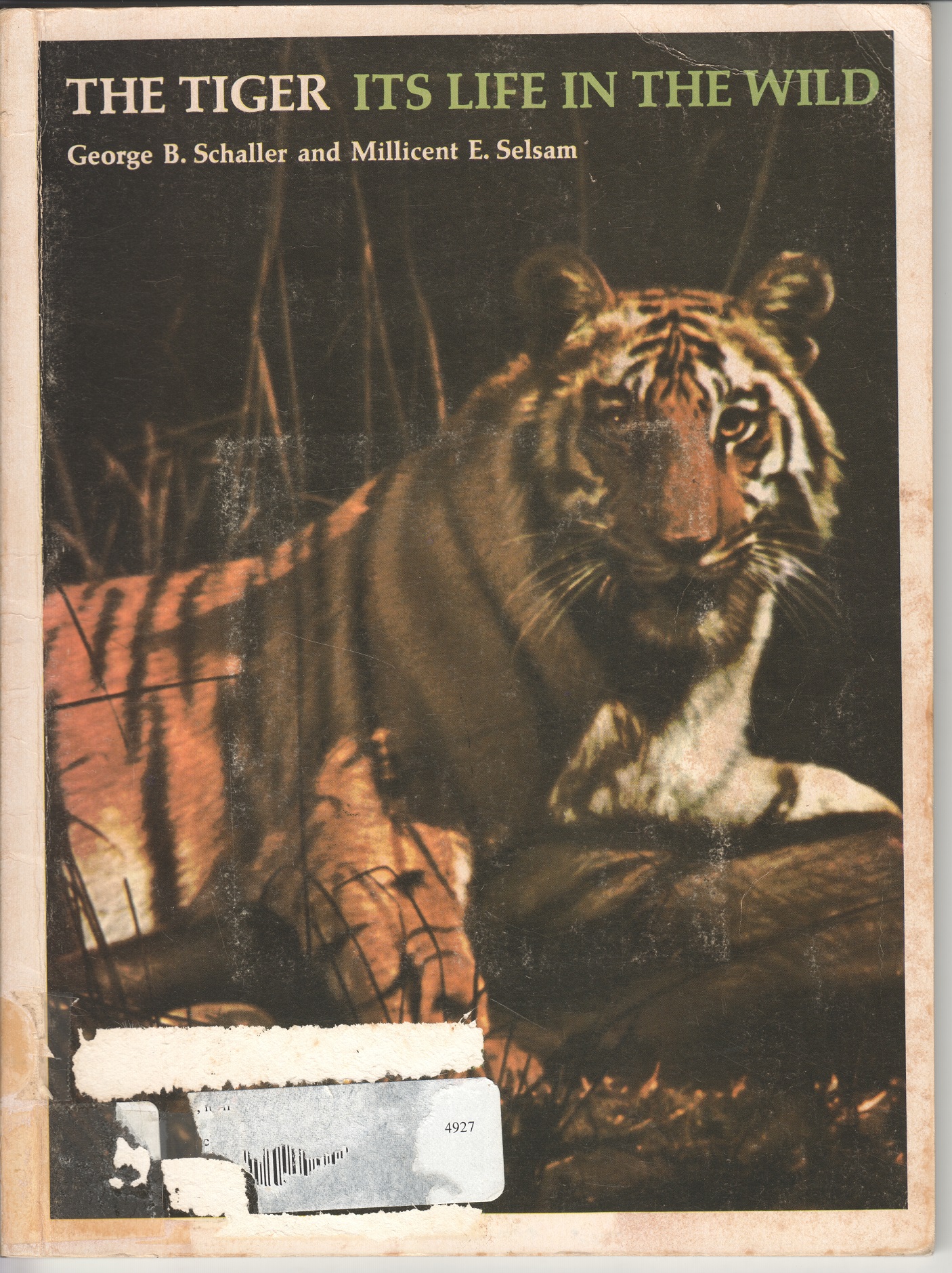 The Tiger, Its Life In The Wild