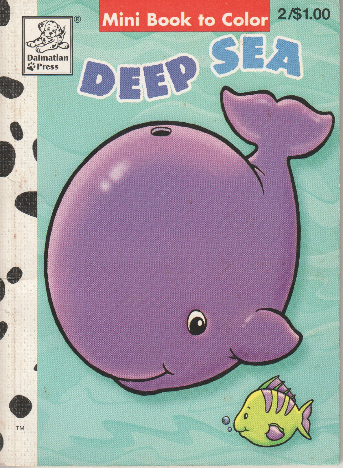 Image for DEEP SEA, Mini Book to Color DEEP SEA, Mini Book to Color