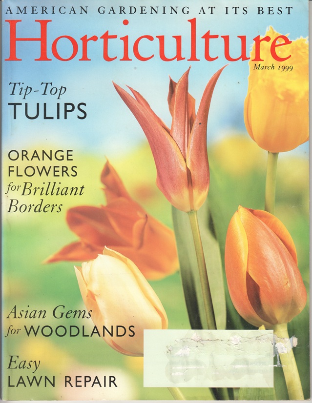 Image for HORTICULTURE, American Gardening at Its Best Volume XCVI Number 2, March 1999 HORTICULTURE, American Gardening at Its Best Volume XCVI Number 2, March 1999