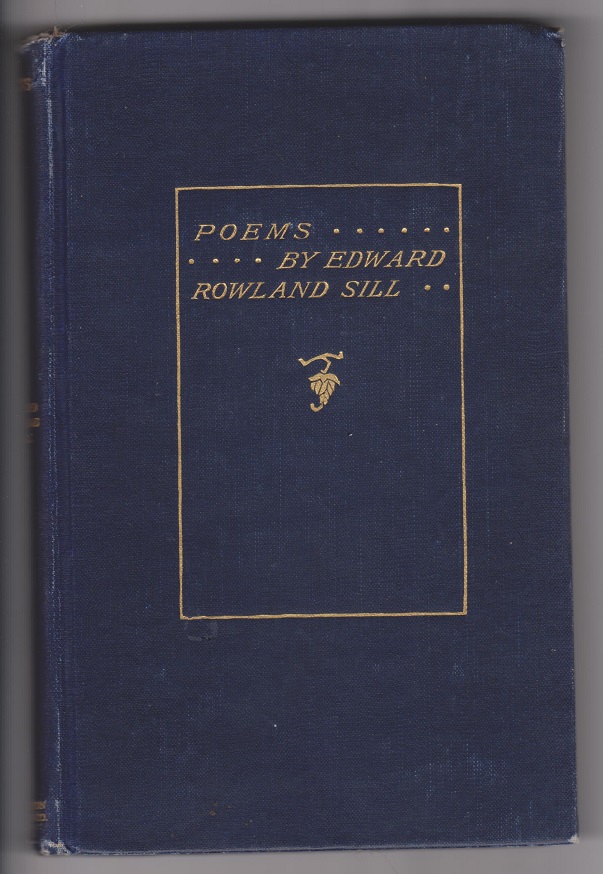 Image for Poems by Edward Rowland Sill