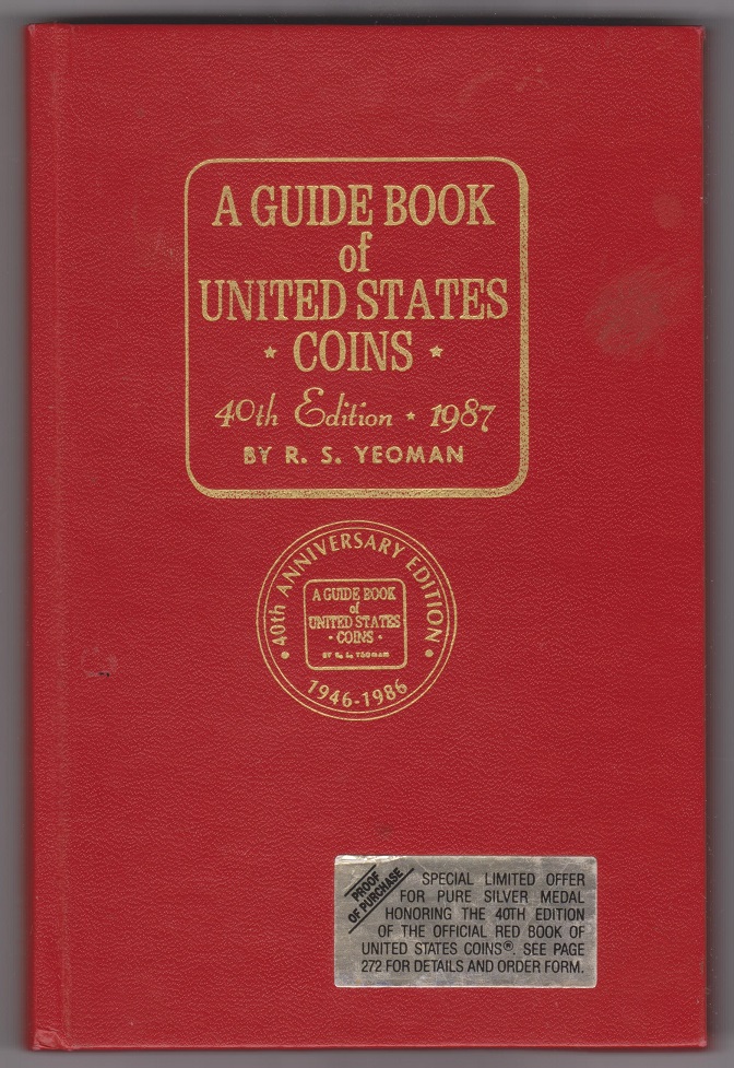 Image for The Official Red Book of United States Coins 1987 A Guide Book of United States Coins