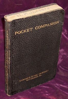 Image for Pocket Companion for Engineers, Architects and Builders contains Useful Information and Tables appertaining to the use of STEEL