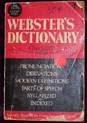 Image for WEBSTER'S DICTIONARY
